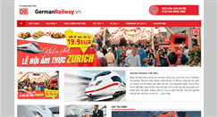 Desktop Screenshot of germanrailway.vn